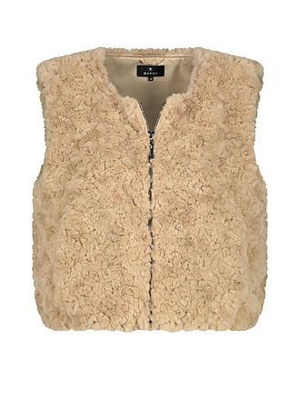 MONARI | Gilet in Felloptik 