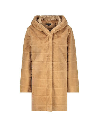 MONARI | Mantel in Felloptik 