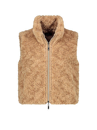 MONARI | Gilet in Felloptik 