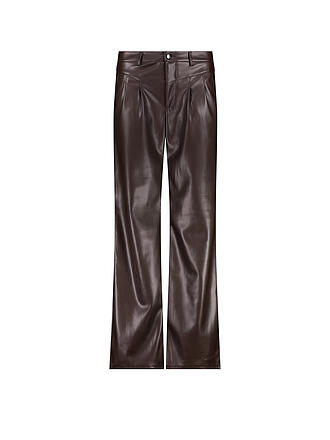 MONARI | Hose in Lederoptik Wide Leg