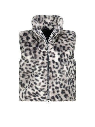 MONARI | Gilet in Felloptik