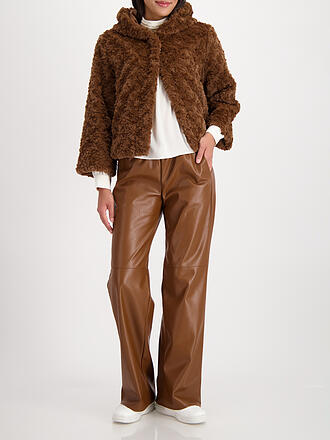 MONARI | Jacke in Felloptik