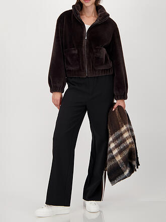 MONARI | Jacke in Felloptik