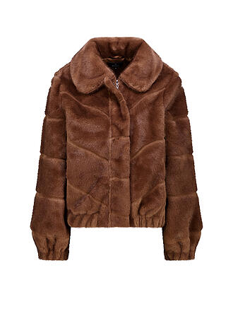 MONARI | Jacke in Felloptik