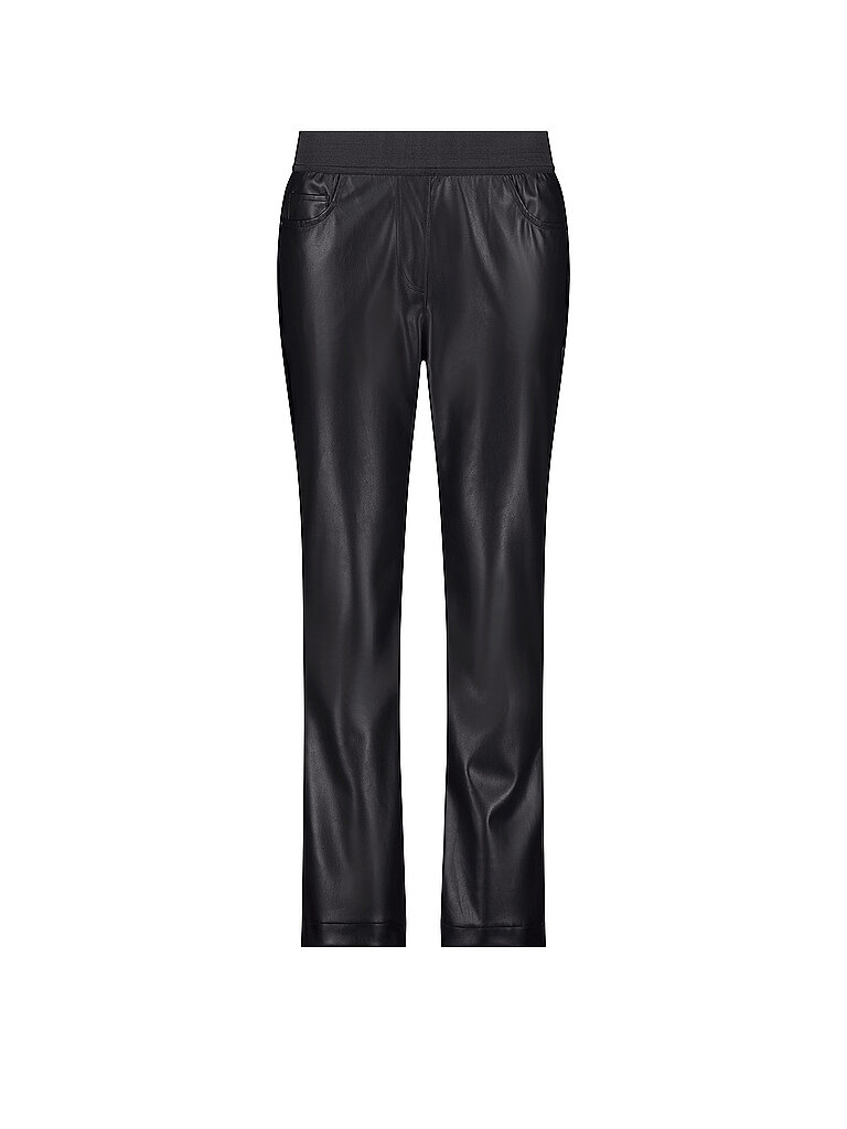 MONARI Hose in Lederoptik schwarz | 36