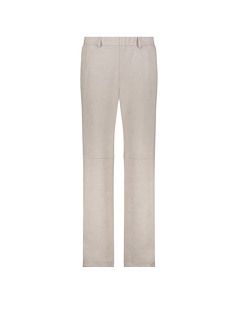 MONARI Hose in Lederoptik beige | 44