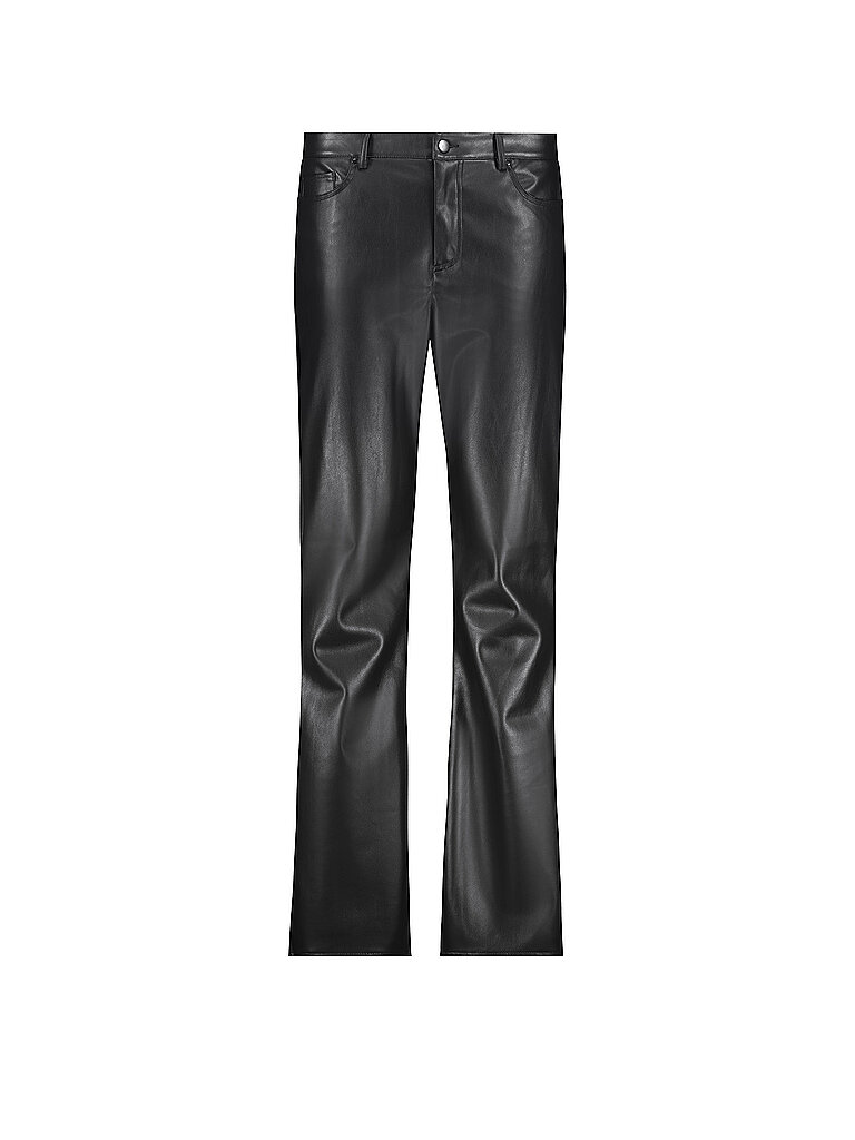 MONARI Hose in Lederoptik schwarz | 40
