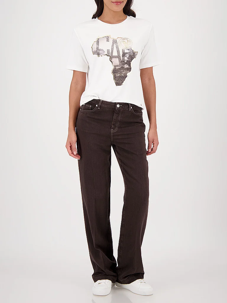 Monari T-Shirt Off White Size 36 2
