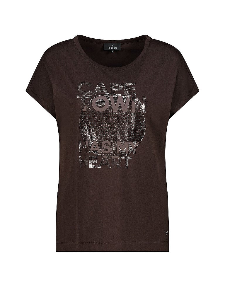 MONARI T-Shirt braun 38 damen