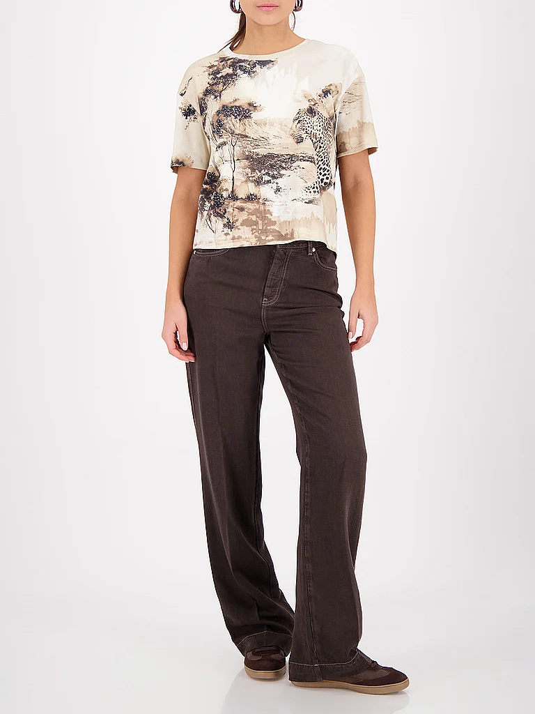 MONARI T-Shirt  beige   38 damen 2