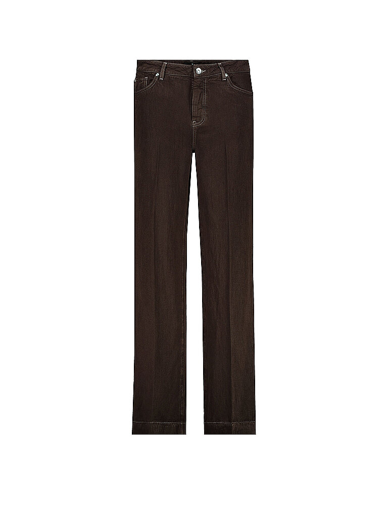 Jeans Straight Fit braun 44 damen