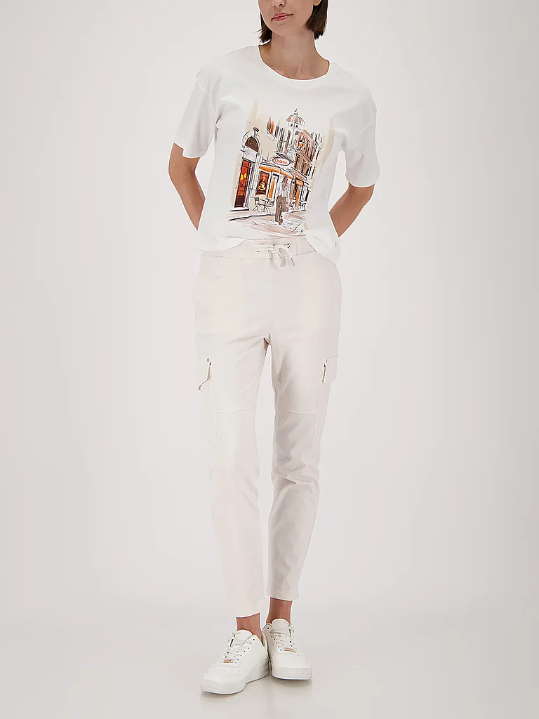 Monari T-Shirt Off White Size 36 6