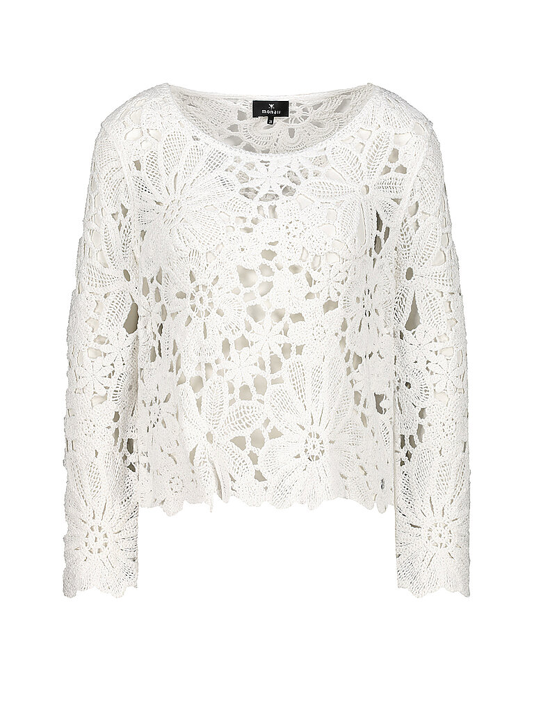 MONARI Pullover weiss 38 damen