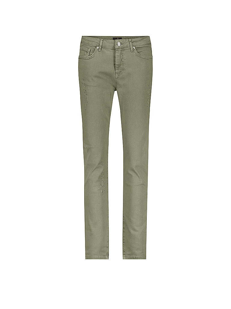 Jeans Straight Fit hellgrün 40 damen