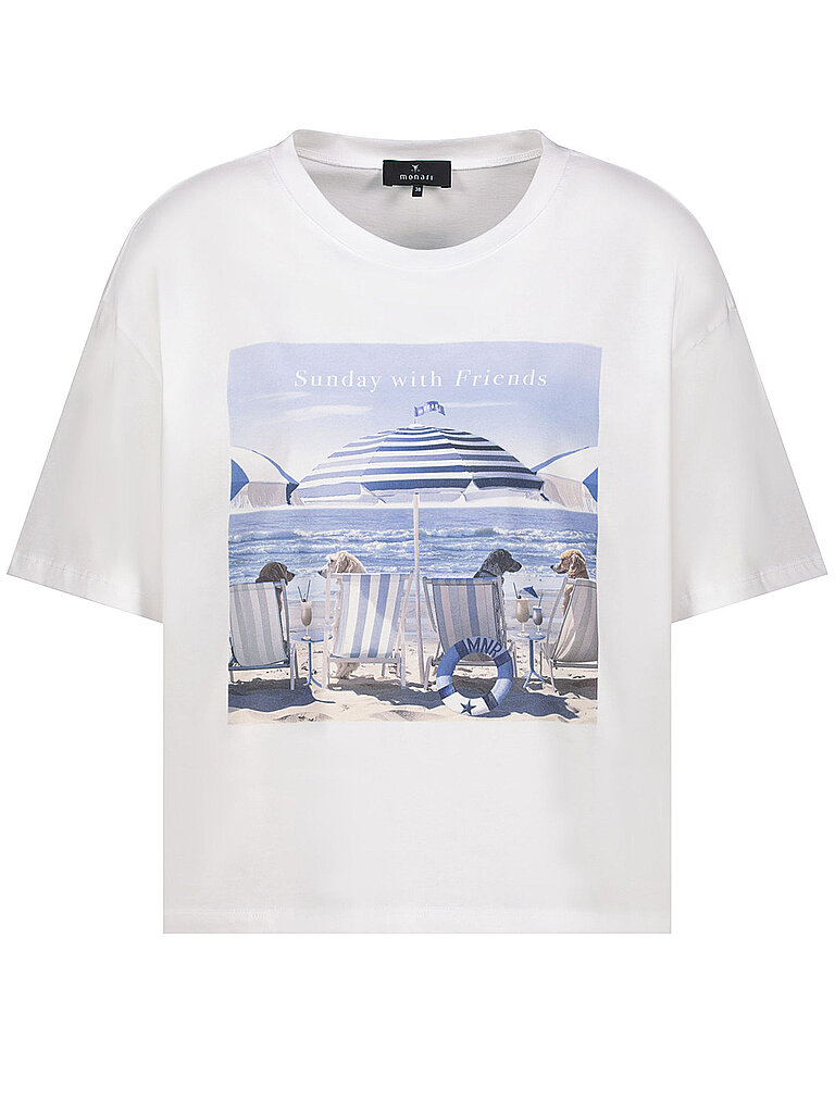 MONARI T-Shirt creme 40 damen