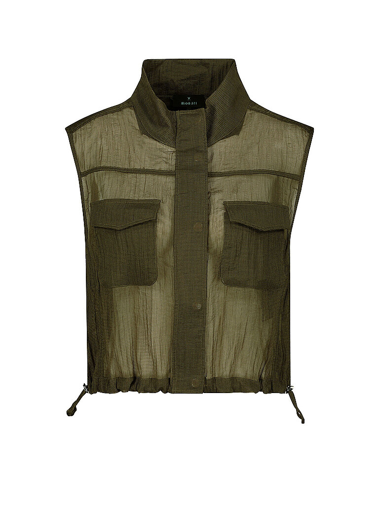 MONARI Gilet olive 42 damen