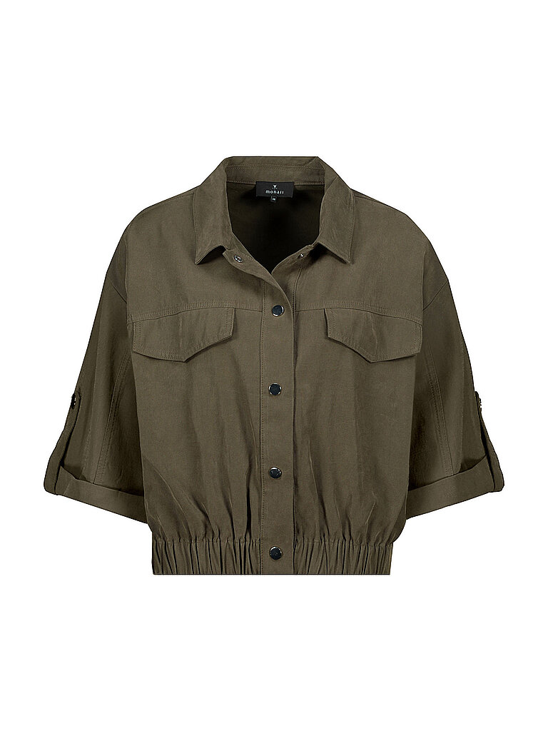 MONARI Hemdbluse olive 42 damen