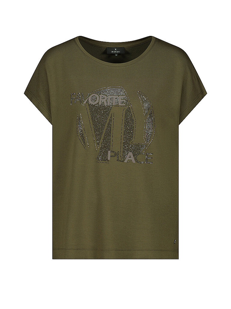 MONARI T-Shirt olive 34 damen