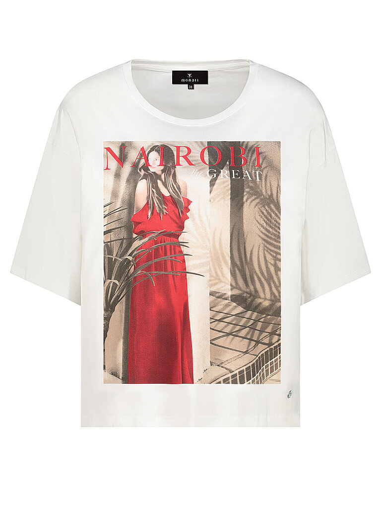MONARI T-Shirt creme 46 damen