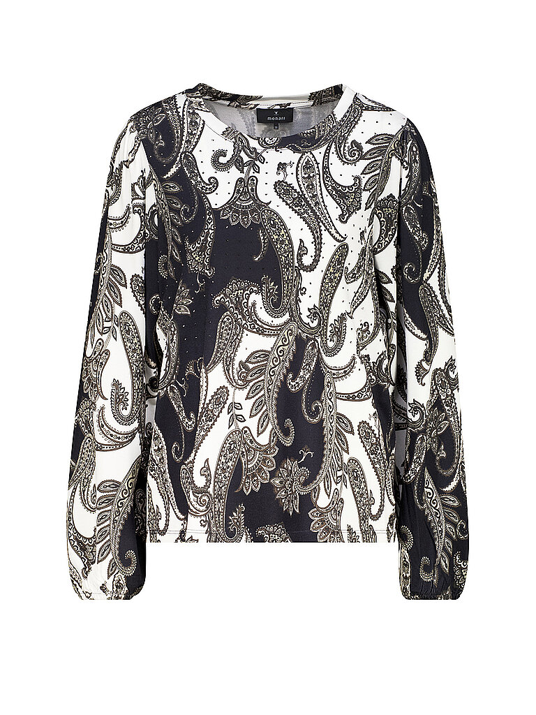 MONARI Langarmshirt  schwarz | 34