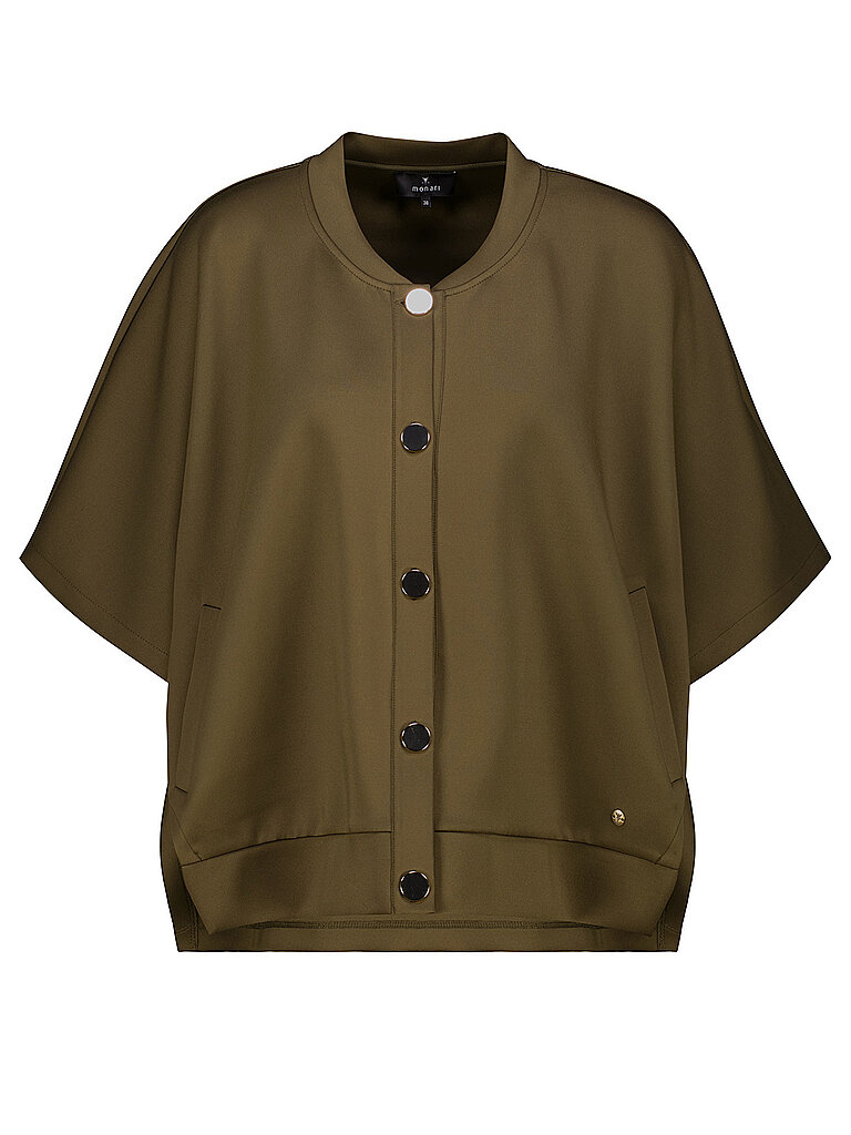 MONARI Cape - Poncho olive | 34
