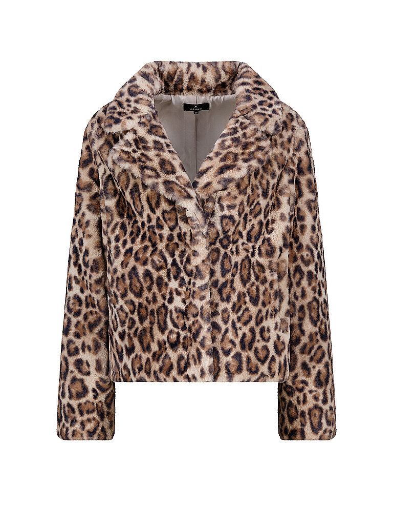 MONARI Jacke in Felloptik braun | 38
