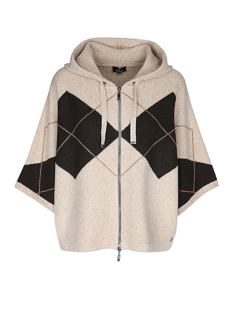 MONARI Cape - Poncho hellbraun | 34