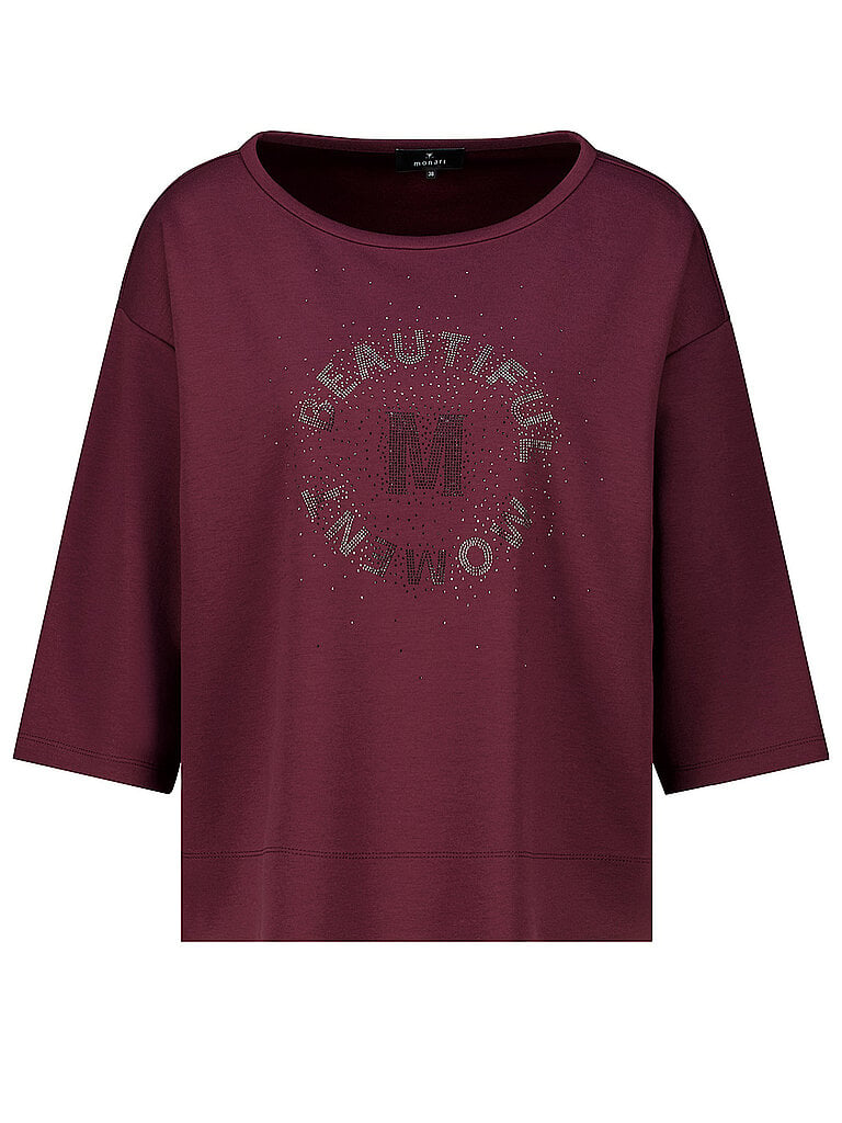 MONARI T-Shirt  dunkelrot | 40