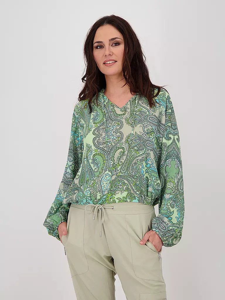 MONARI | Bluse  | dunkelgrün