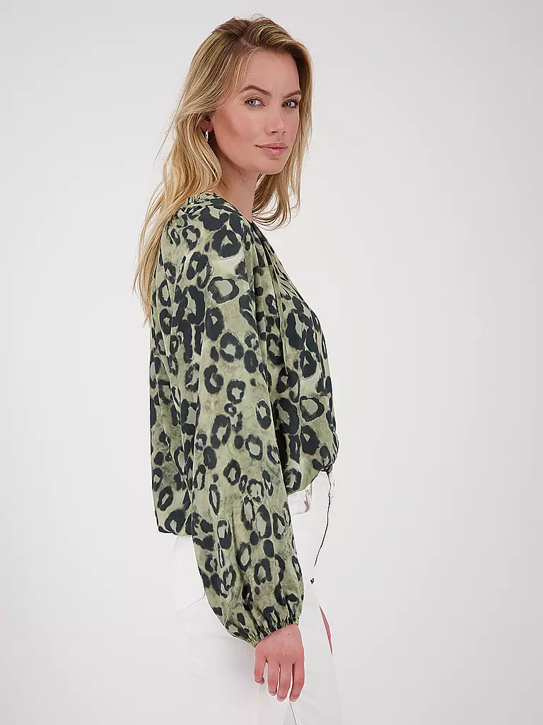 MONARI | Bluse | dunkelgrün