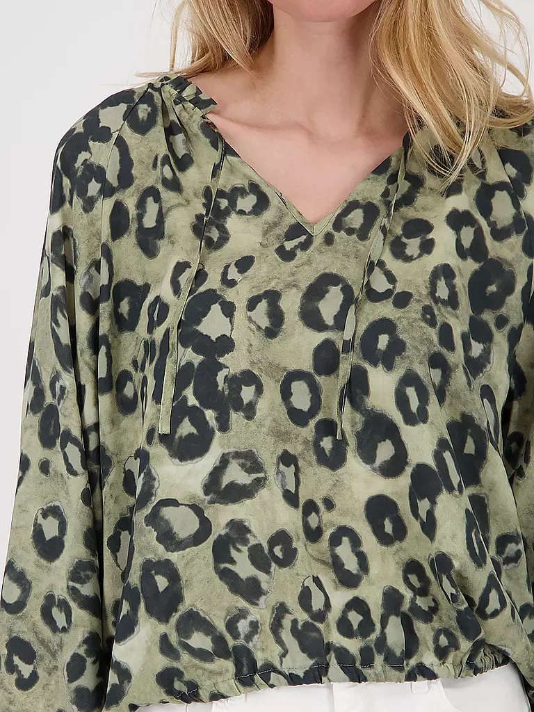 MONARI | Bluse | dunkelgrün