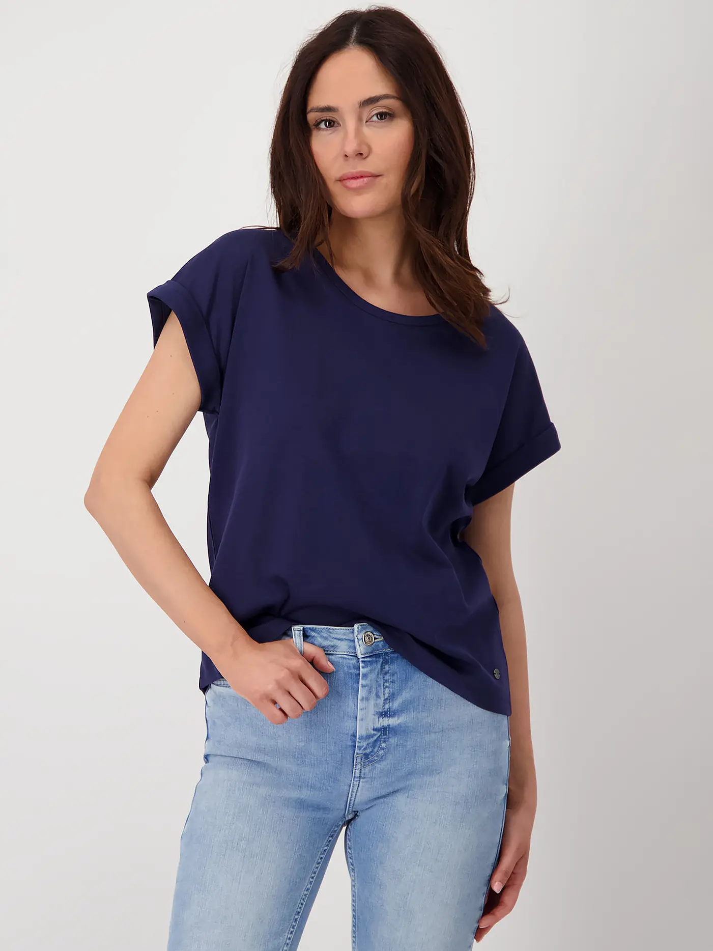 MONARI | Blusenshirt  | dunkelblau