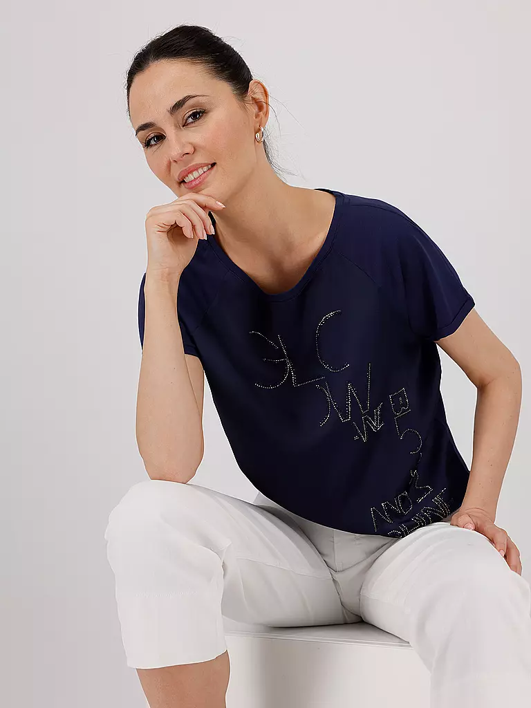 MONARI | Blusenshirt  | dunkelblau