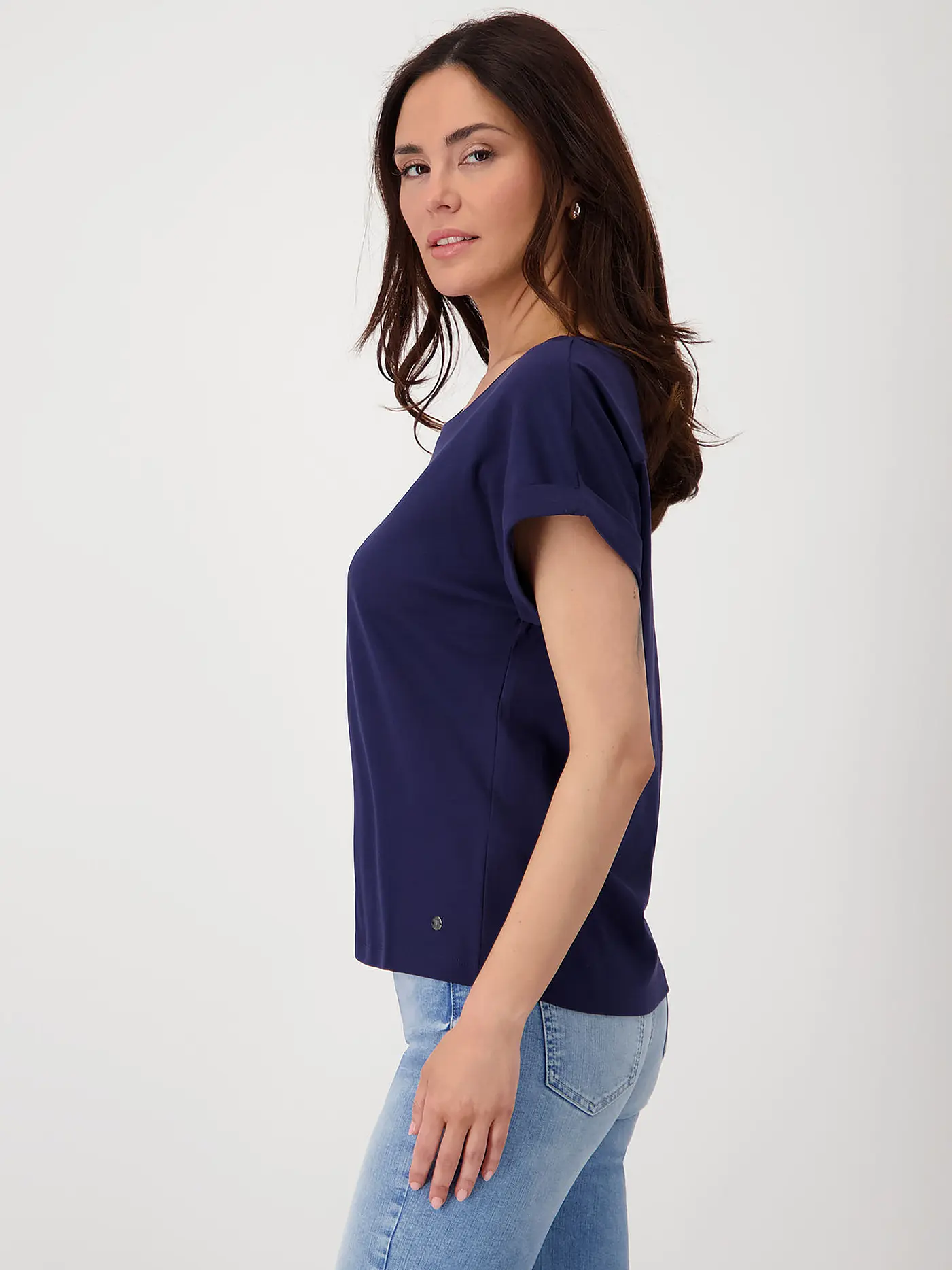 MONARI | Blusenshirt  | dunkelblau