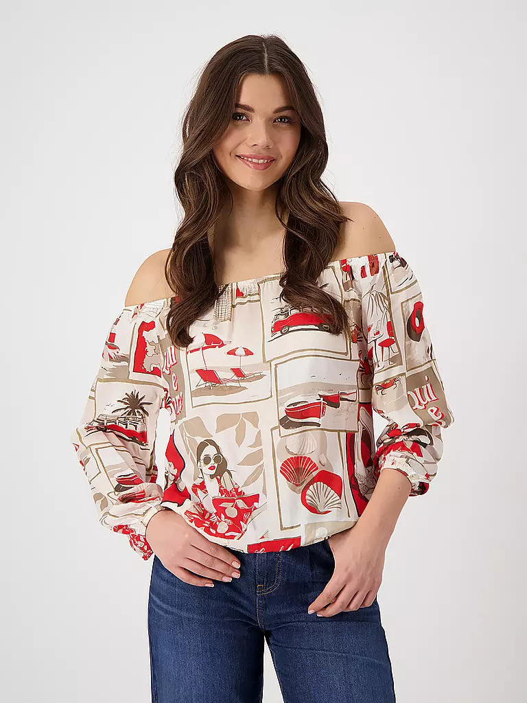 MONARI | Blusenshirt | beige