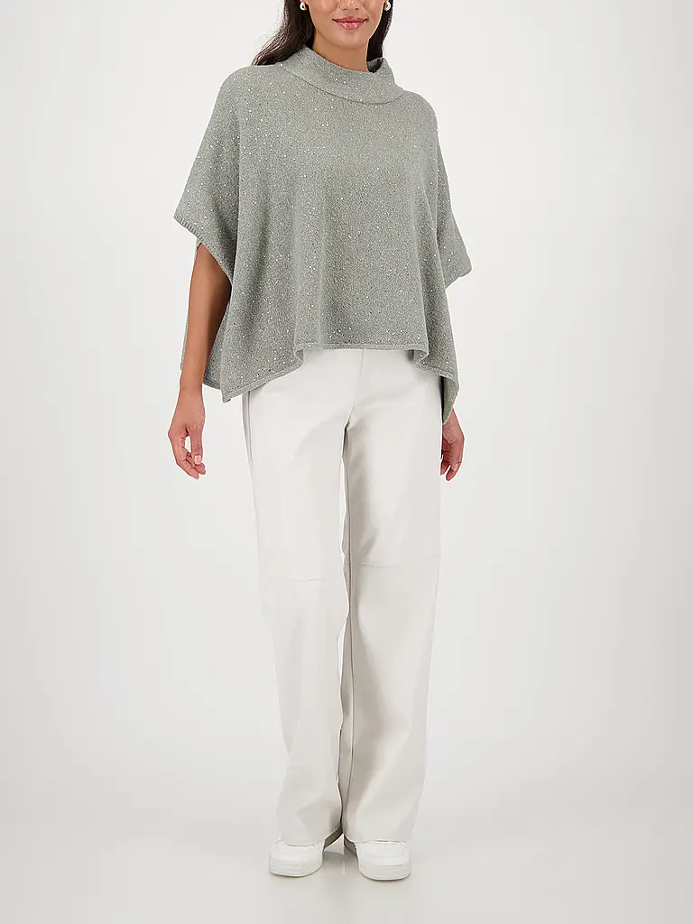 MONARI | Cape - Poncho | Olive