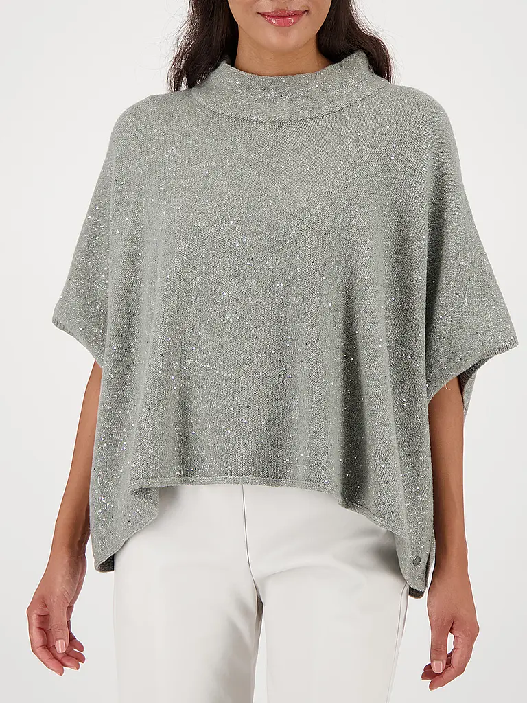 MONARI | Cape - Poncho | Olive