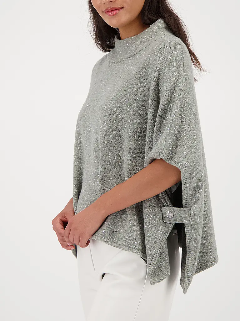 MONARI | Cape - Poncho | Olive