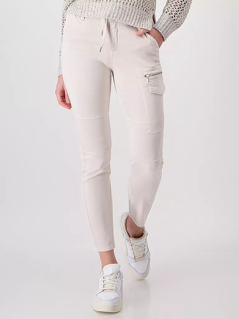 MONARI | Cargohose | creme