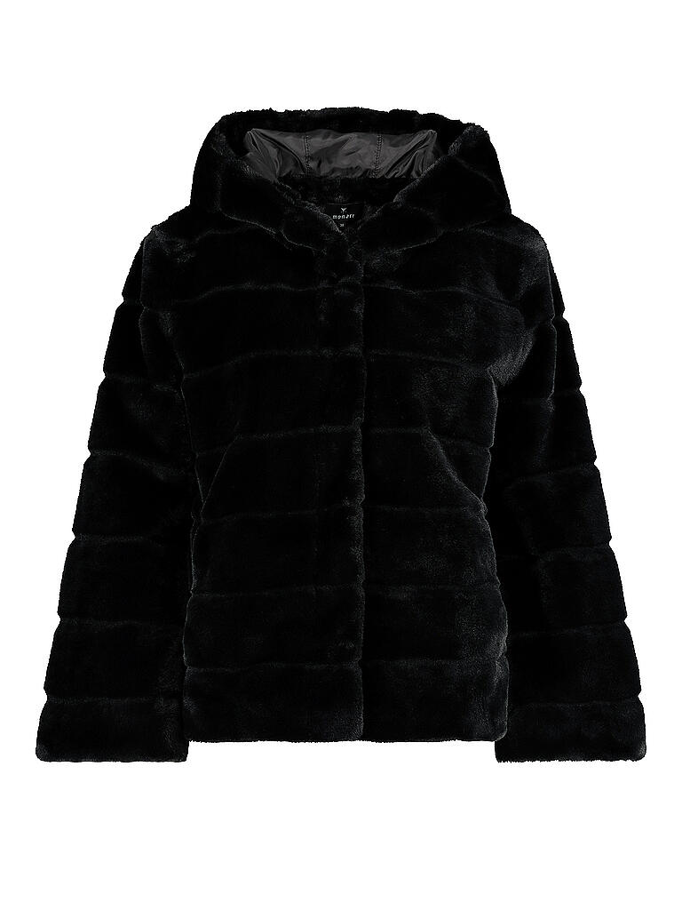 MONARI | Felljacke | schwarz