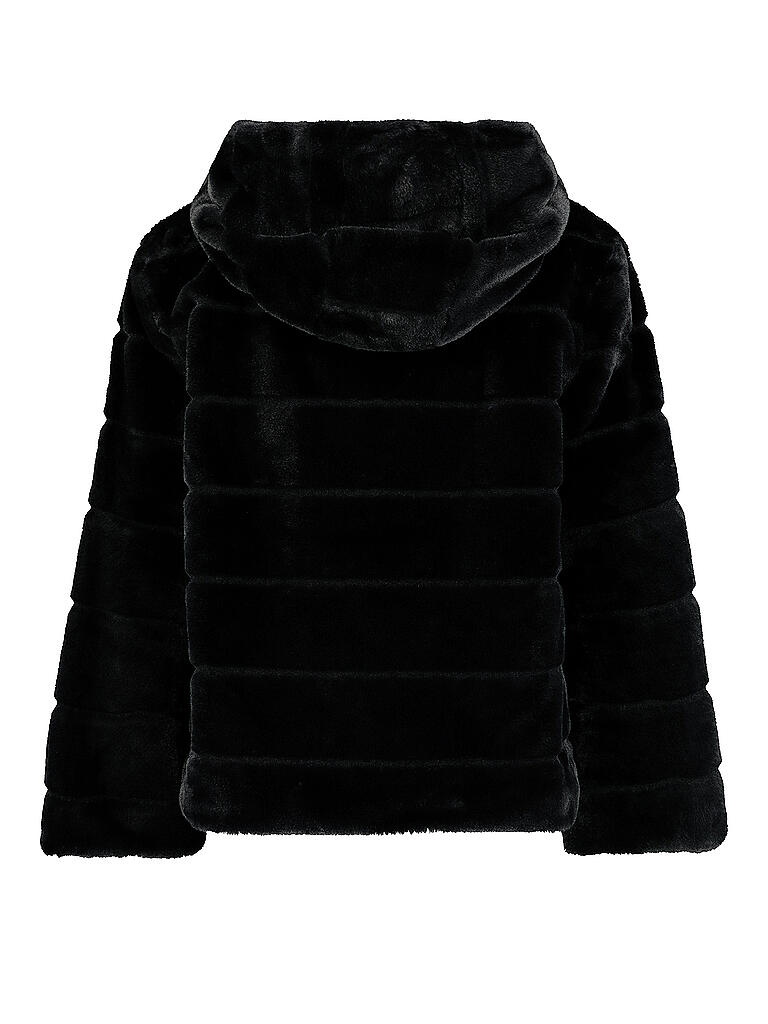 MONARI | Felljacke | schwarz