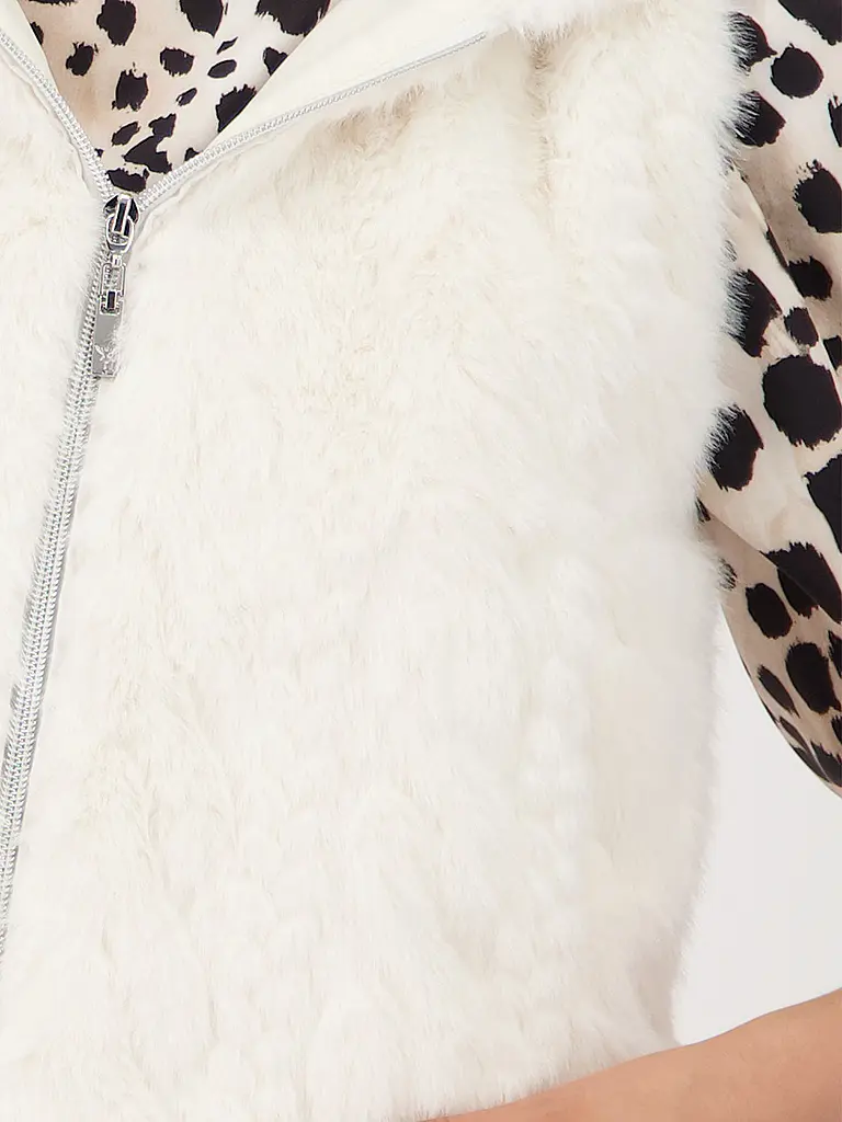 MONARI | Gilet in Felloptik | 