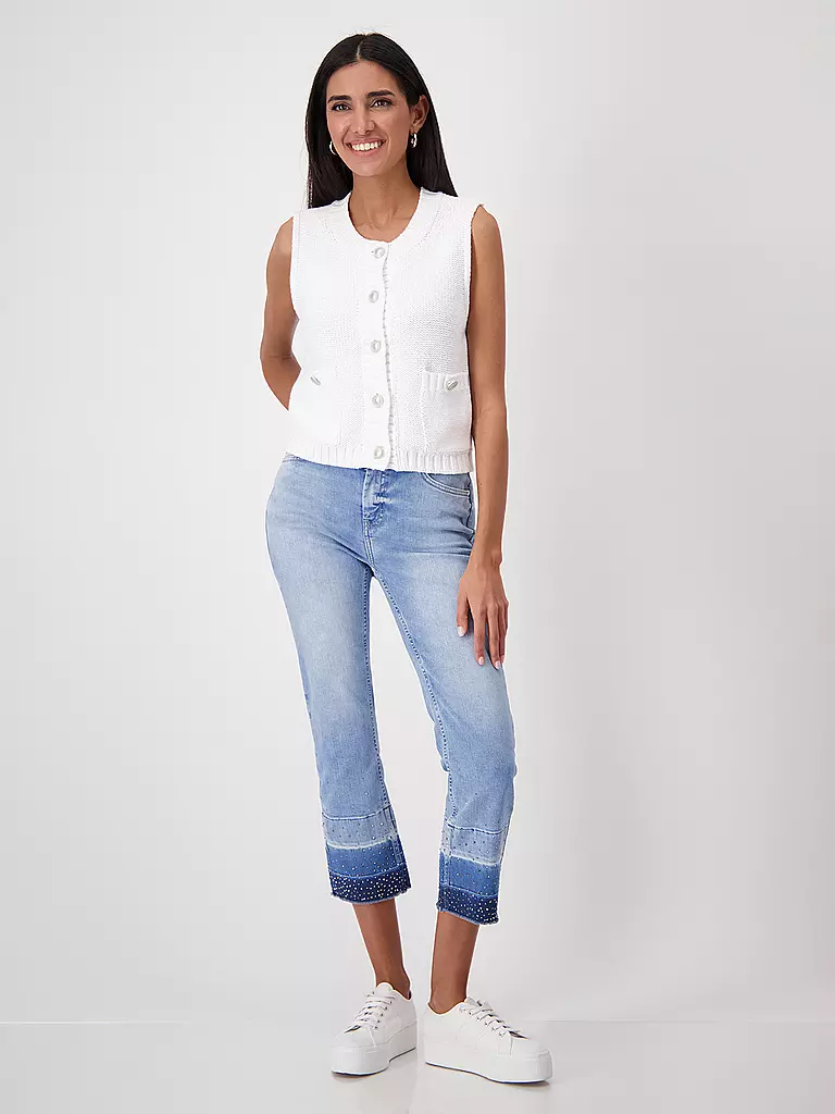 MONARI | Gilet | creme