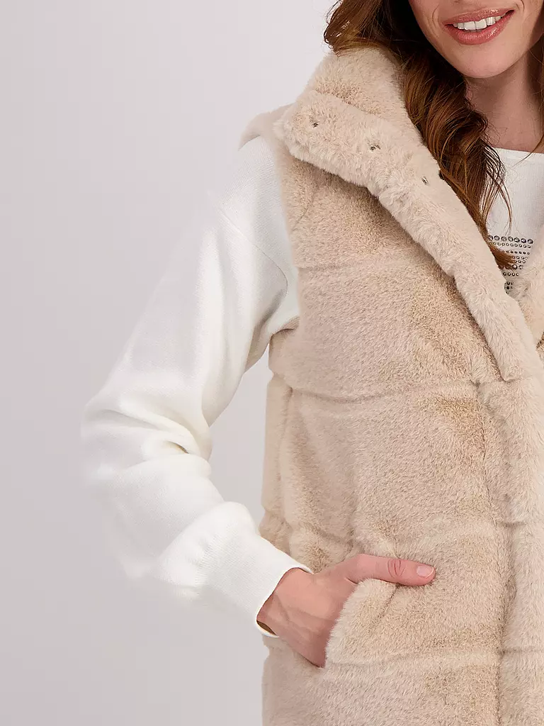 MONARI | Gilet | beige