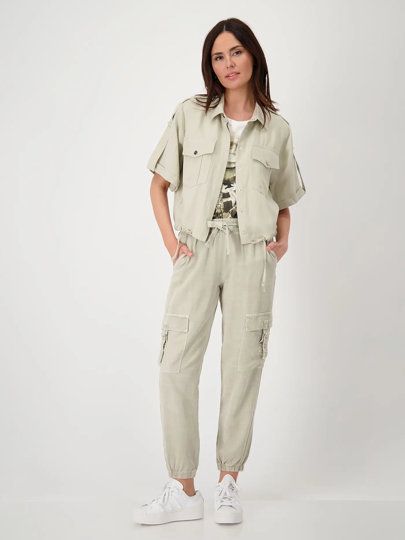 MONARI | Hemdbluse  | creme