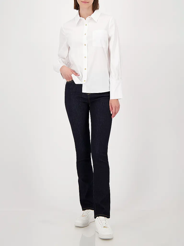 MONARI | Hemdbluse  | weiss