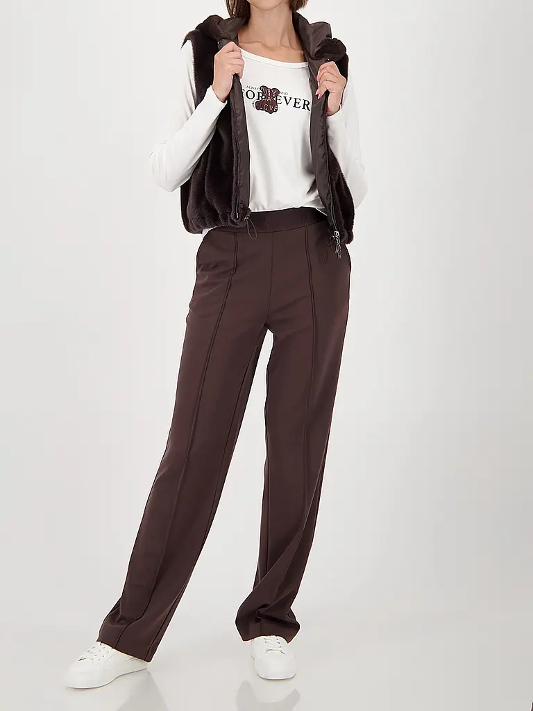 MONARI | Hose Flared Fit | Braun