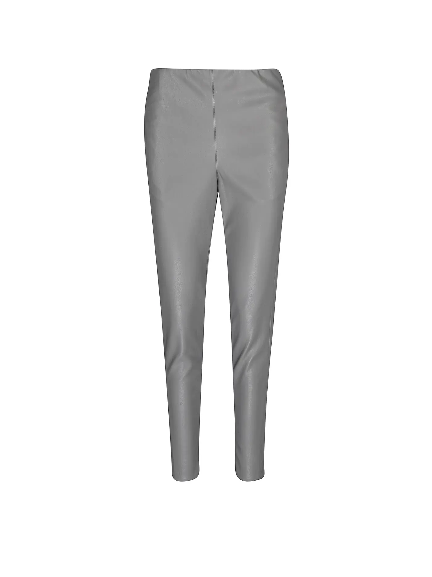MONARI | Hose in Lederoptik  | grau