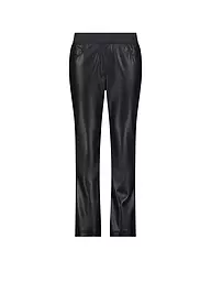 MONARI | Hose in Lederoptik | schwarz
