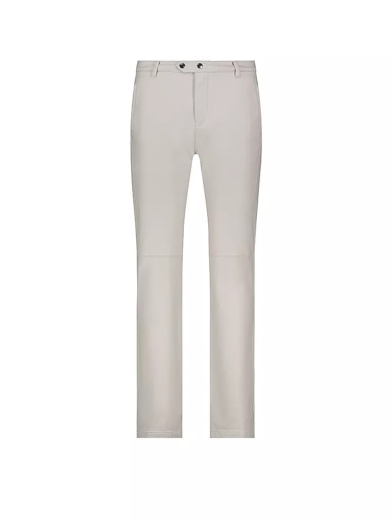 MONARI | Hose in Lederoptik | beige